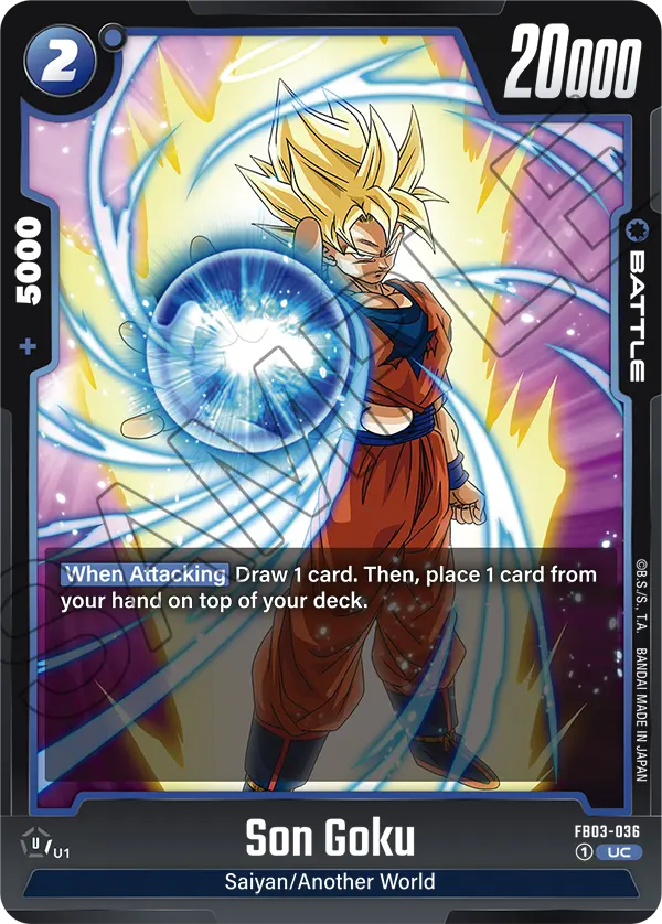 Raging War FB03-036 Son Goku