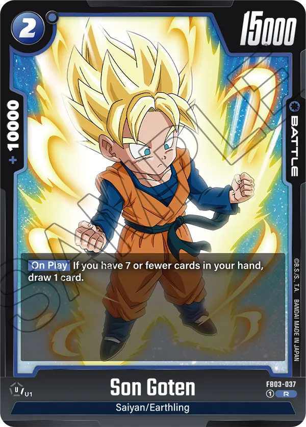 Raging War FB03-037 Son Goten