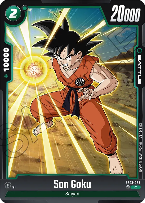 Raging War FB03-063 Son Goku