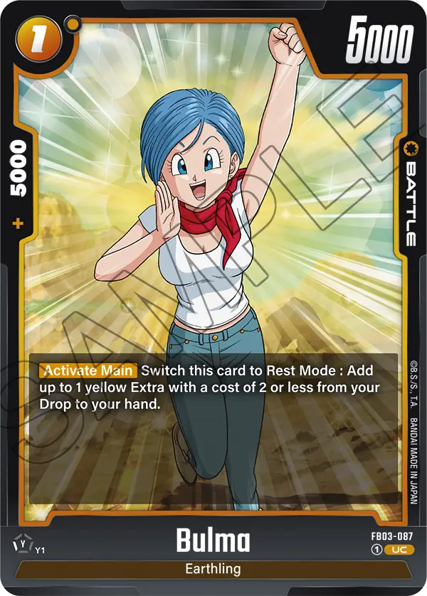 Raging War FB03-087 Bulma