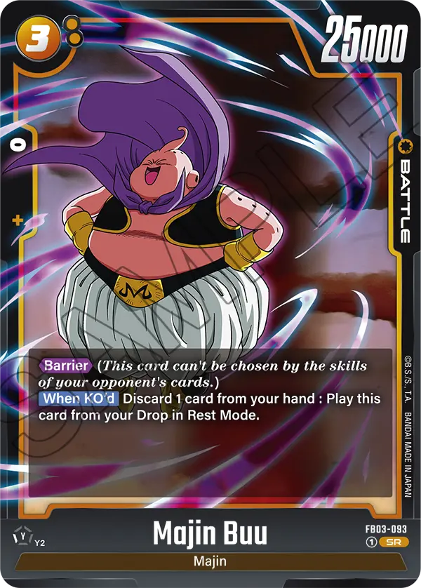 Raging War FB03-093 Majin Buu