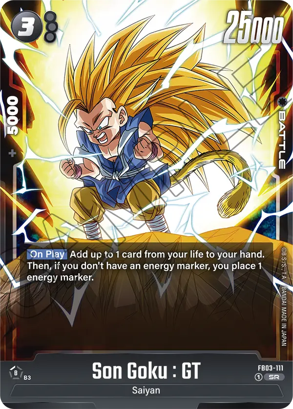 Raging War FB03-111 Son Goku : GT