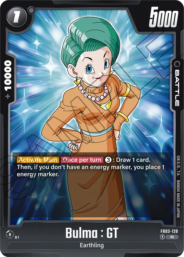 Raging War FB03-128 Bulma : GT