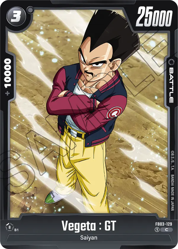 Raging War FB03-129 Vegeta : GT