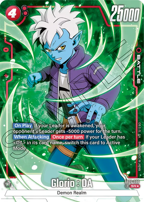 New Adventure FB05-006 Glorio : DA Parallel