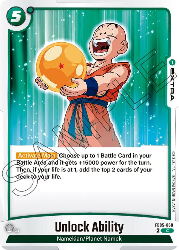 New Adventure FB05-068 Unlock Ability