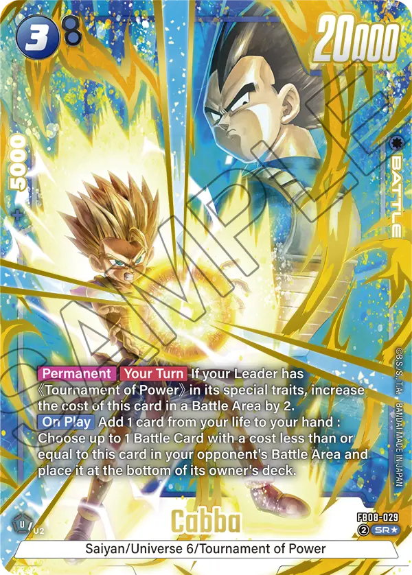 FB08-029 SR Cabba Parallel