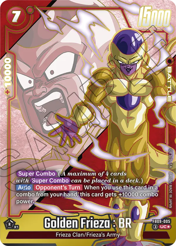 Dual Evolution FB09-005 Golden Frieza : BR Parallel