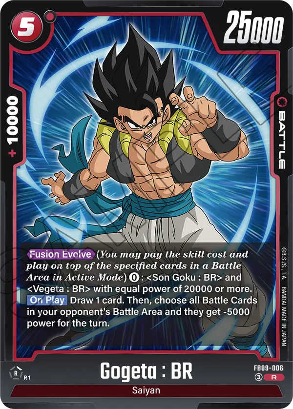 Dual Evolution FB09-006 Gogeta : BR