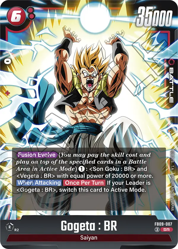 Dual Evolution FB09-007 Gogeta : BR