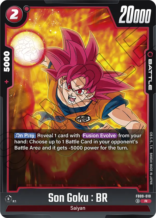 Dual Evolution FB09-010 Son Goku : BR