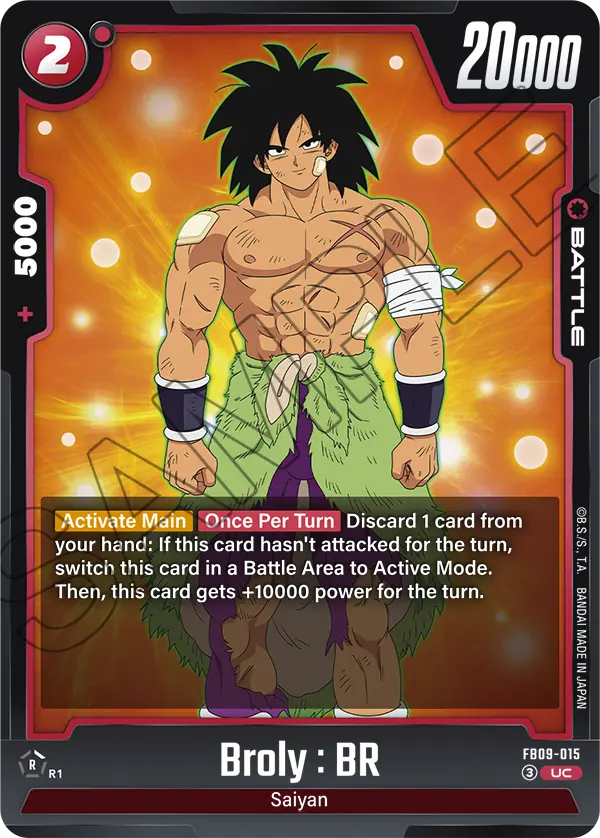 Dual Evolution FB09-015 Broly : BR