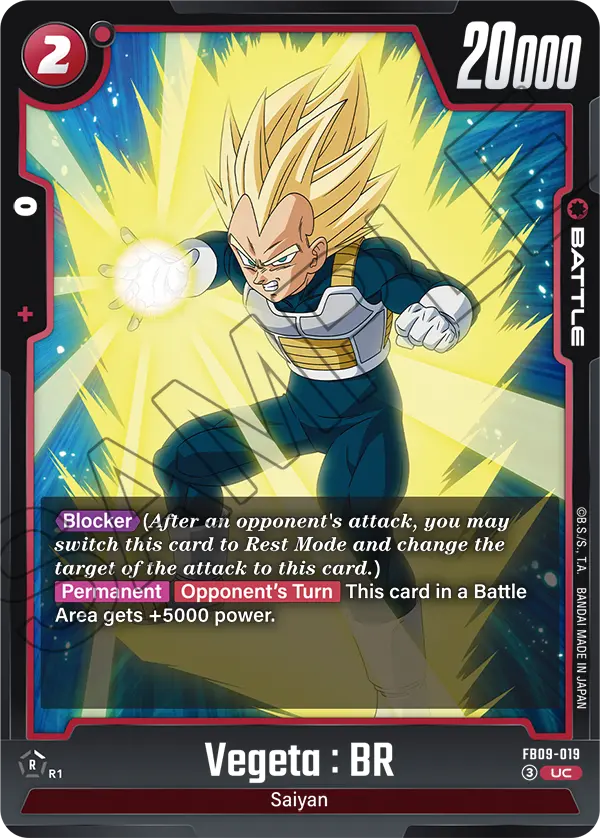 Dual Evolution FB09-019 Vegeta : BR