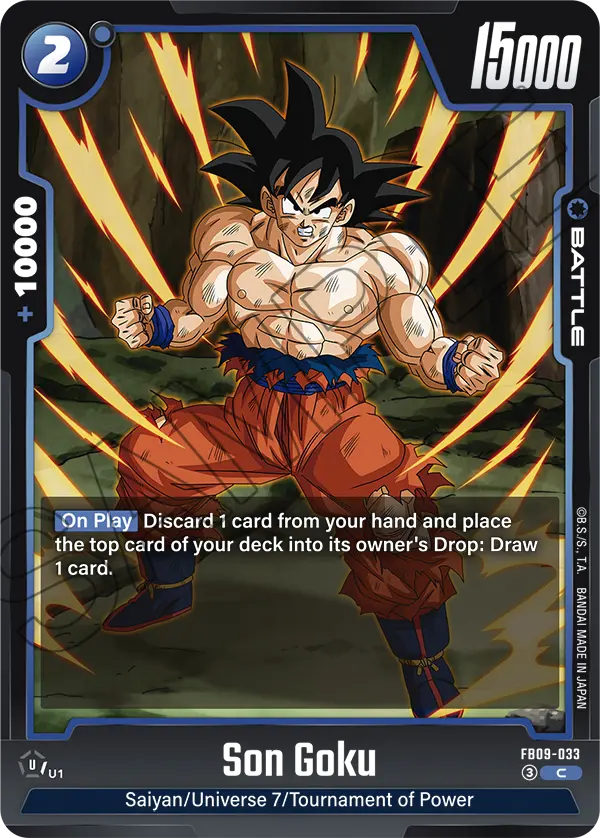 Dual Evolution FB09-033 Son Goku