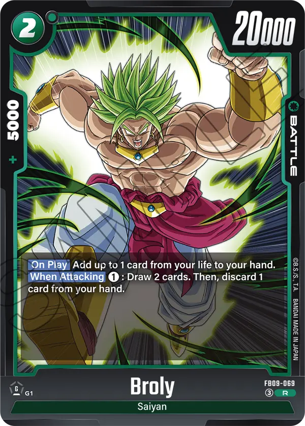 Dual Evolution FB09-069 Broly