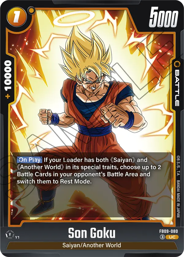 Dual Evolution FB09-080 Son Goku