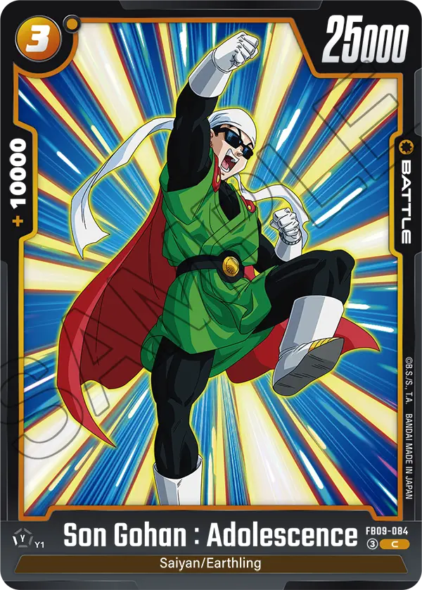 Dual Evolution FB09-084 Son Gohan : Adolescence