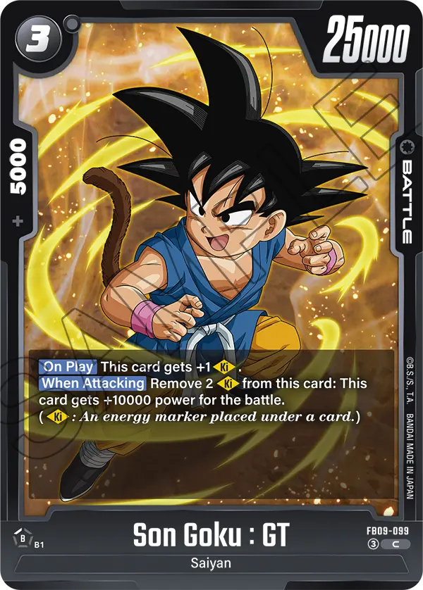 Dual Evolution FB09-099 Son Goku : GT