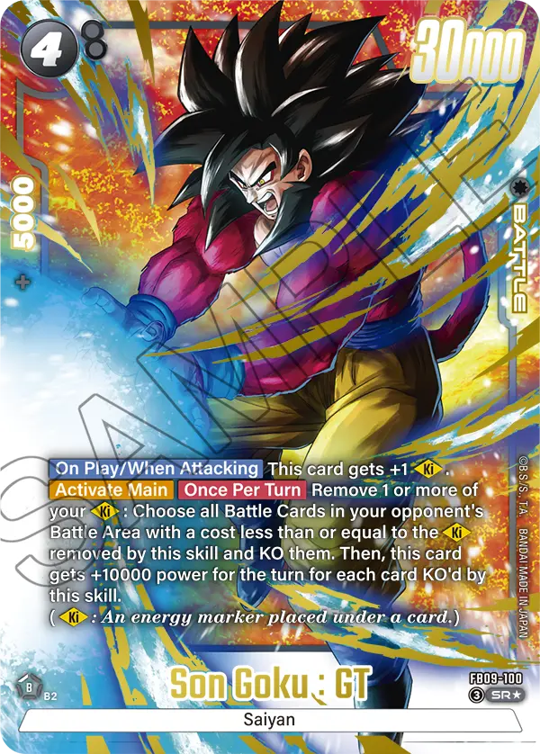 Dual Evolution FB09-100 Son Goku : GT Parallel