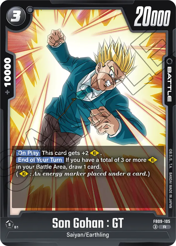 Dual Evolution FB09-105 Son Gohan : GT