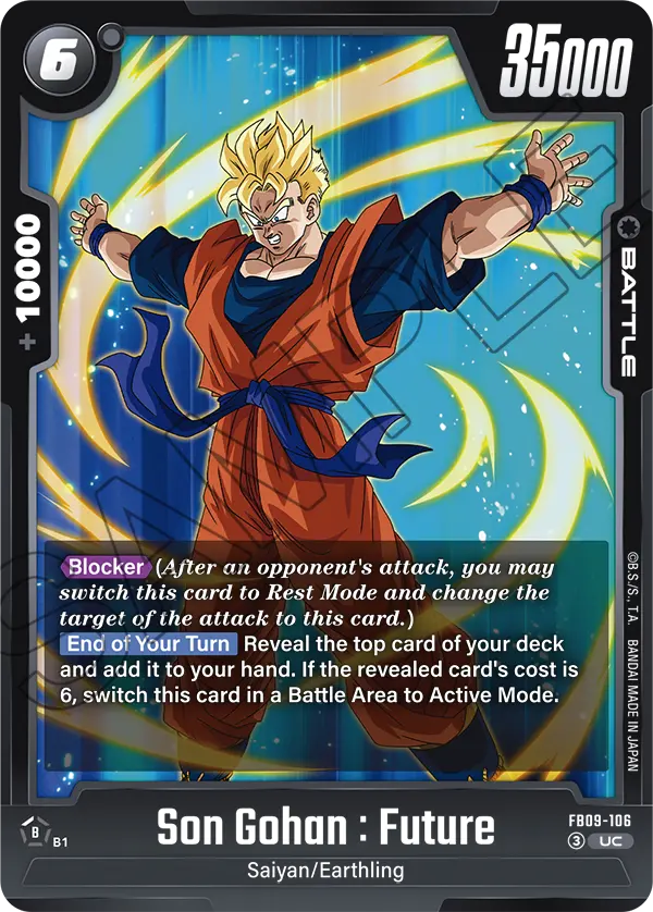 Dual Evolution FB09-106 Son Gohan : Future