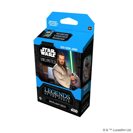 Star Wars: Unlimited Spotlight Deck - Darth Maul & QuiGonJinn - Legends of the Force Bundle