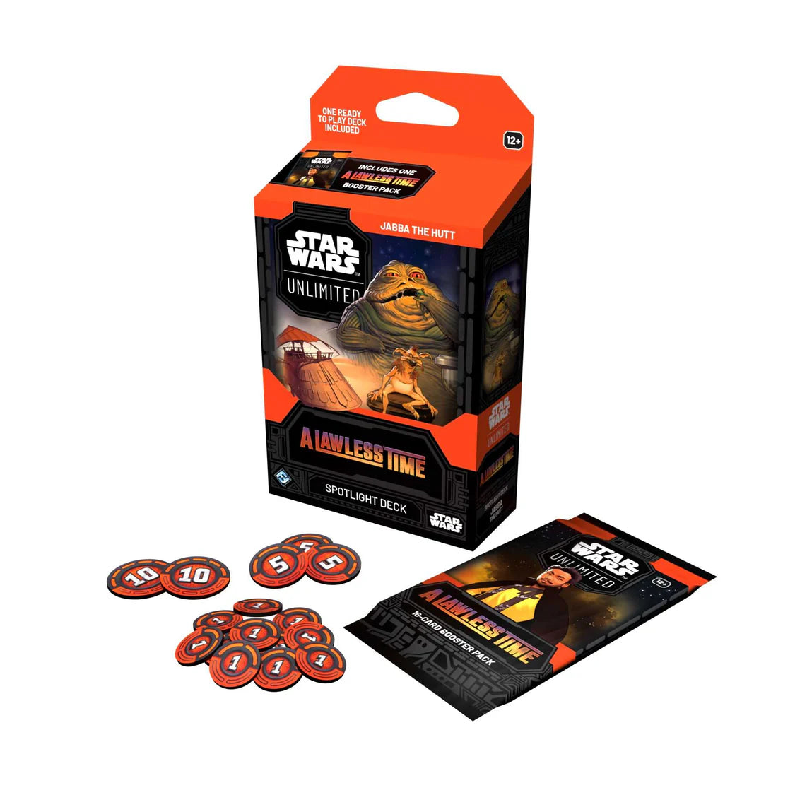 Star Wars: Unlimited - A Lawless Time Spotlight Deck x2 Jabba & Leia