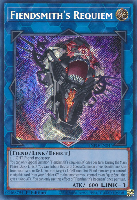 The Infinite Forbidden INFO-EN046 Fiendsmith's Requiem Secret Rare