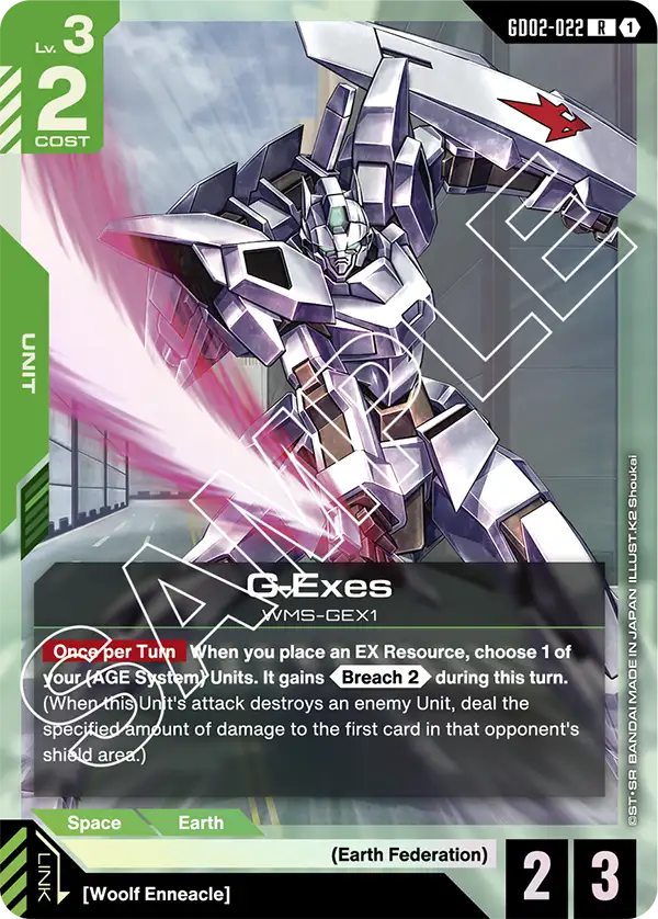 Dual Impact GD02-022 G-Exes R