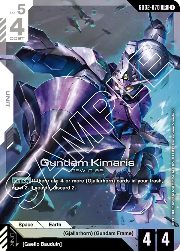 Dual Impact GD02-070 Gundam Kimaris LR