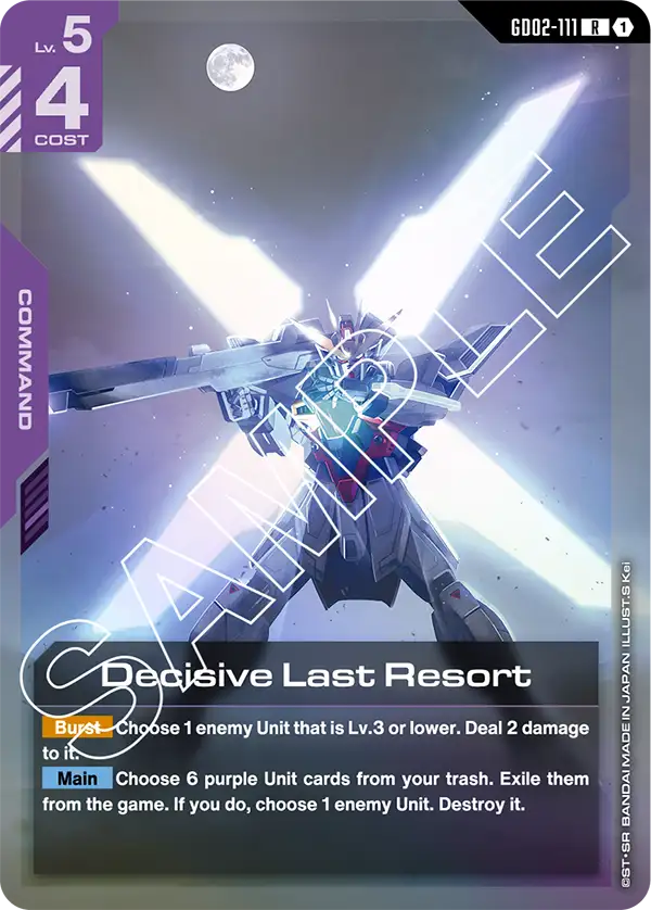 Dual Impact GD02-111 Decisive Last Resort R