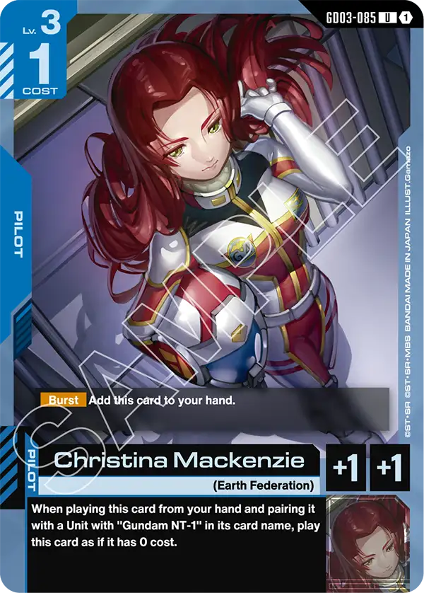 Steel Requiem GD03-085 Christina Mackenzie U