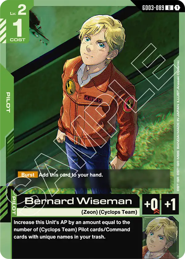 Steel Requiem GD03-089 Bernard Wiseman U