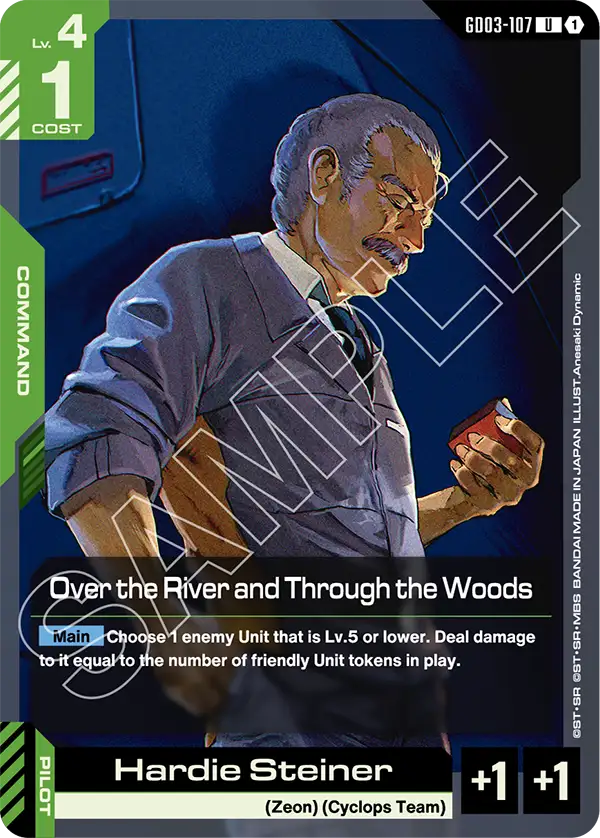 Steel Requiem GD03-107 Over the River and Through the Woods U