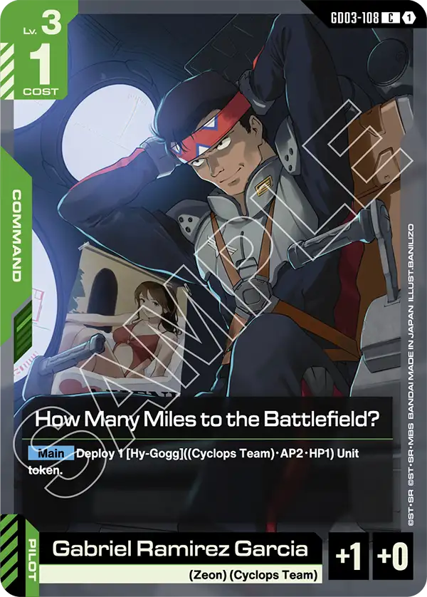Steel Requiem GD03-108 How Many Miles to the Battlefield? C