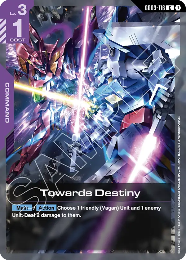 Steel Requiem GD03-116 Towards Destiny C