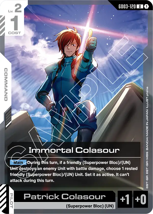 Steel Requiem GD03-120 Immortal Colasour U