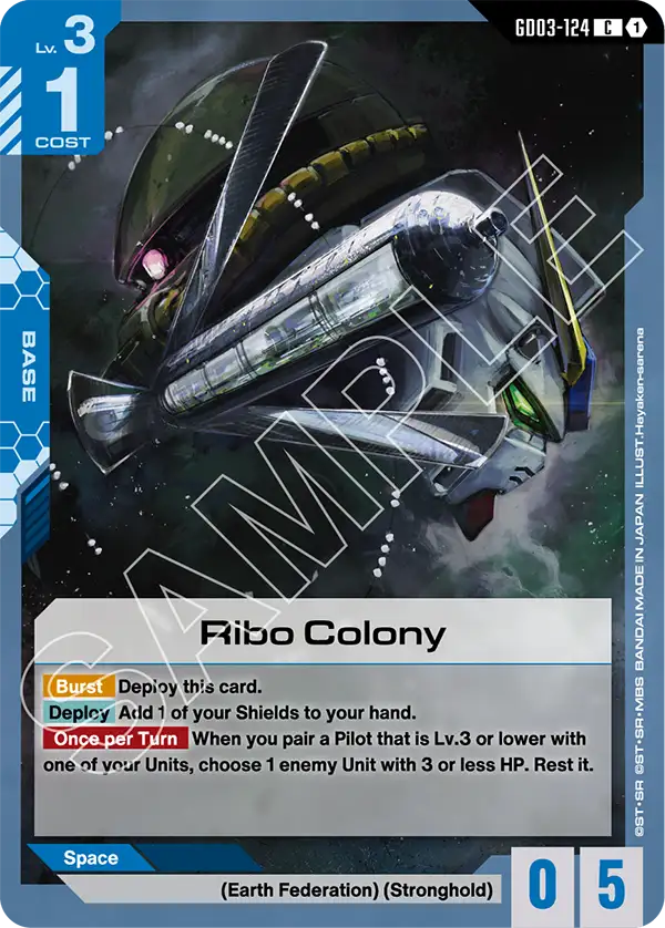 Steel Requiem GD03-124 Ribo Colony C