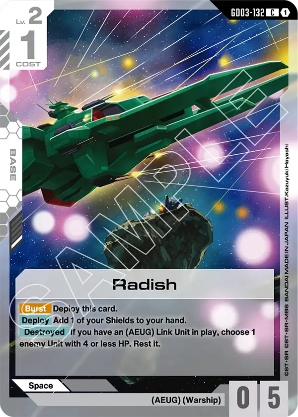 Steel Requiem GD03-132 Radish C
