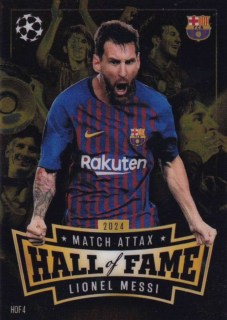 Match Attax 24/25 Hall Of Fame Chrome Lionel Messi