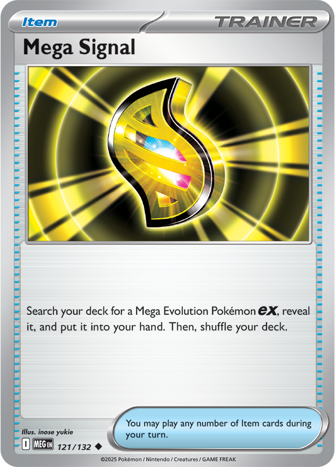 Mega Evolution 121/132 Mega Signa Reverse Holo