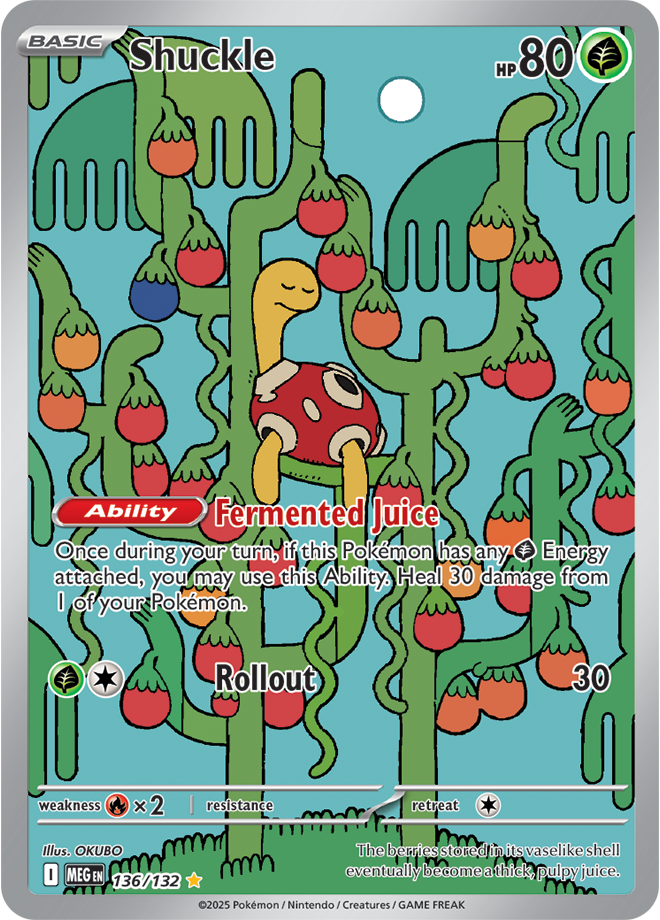 Mega Evolution 136/132 Shuckle