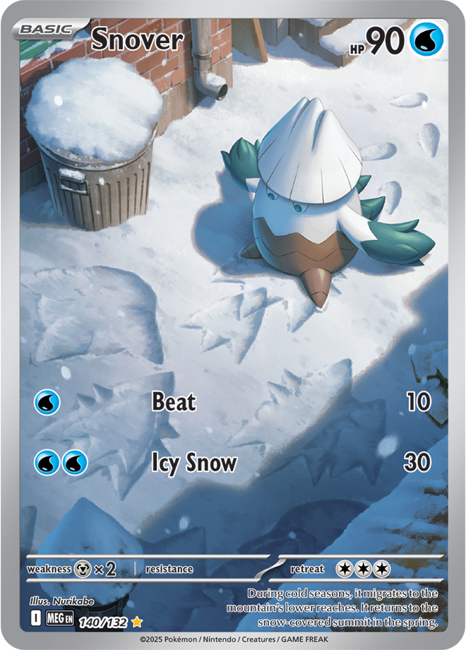 Mega Evolution 140/132 Snover