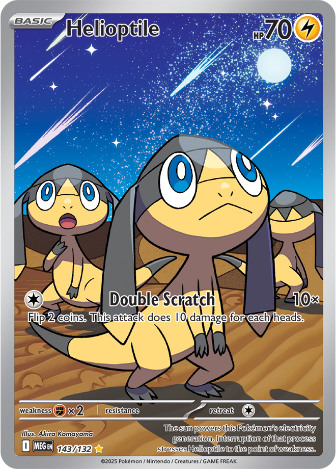 Mega Evolution 143/132 Helioptile