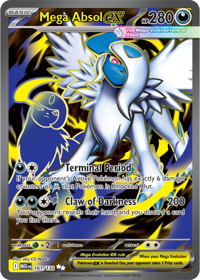 Mega Evolution 161/132 Mega Absol ex