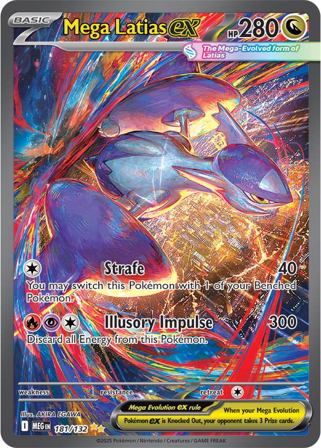 Mega Evolution 181/132 Mega Latias ex