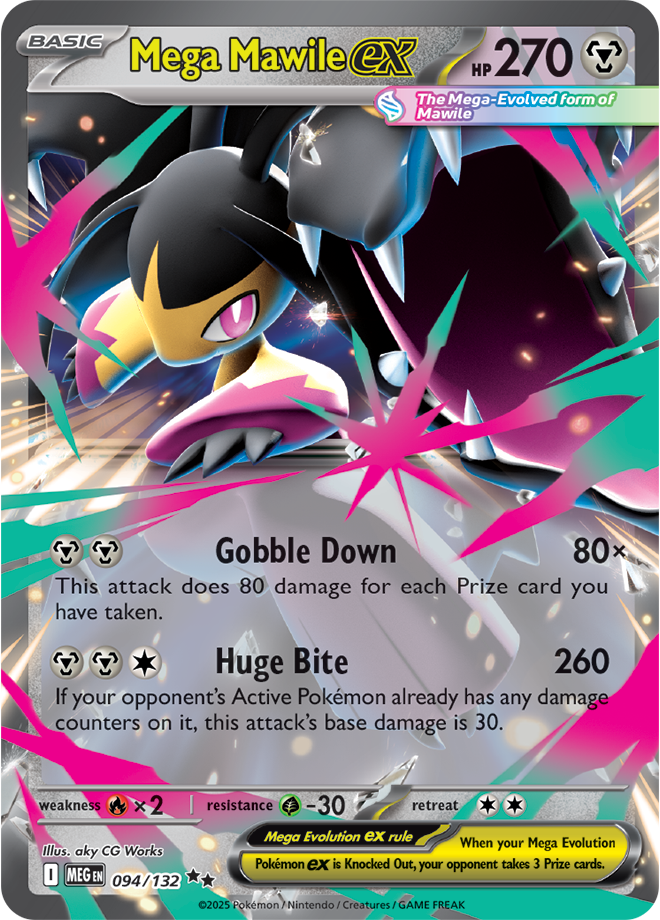 Mega Evolution 094/132 Mega Mawile ex