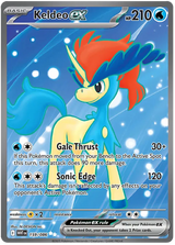 Scarlet & Violet White Flare 159/086 Keldeo ex Full Art