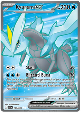 Scarlet & Violet Black Bolt 157/086 Kyurem ex Full Art