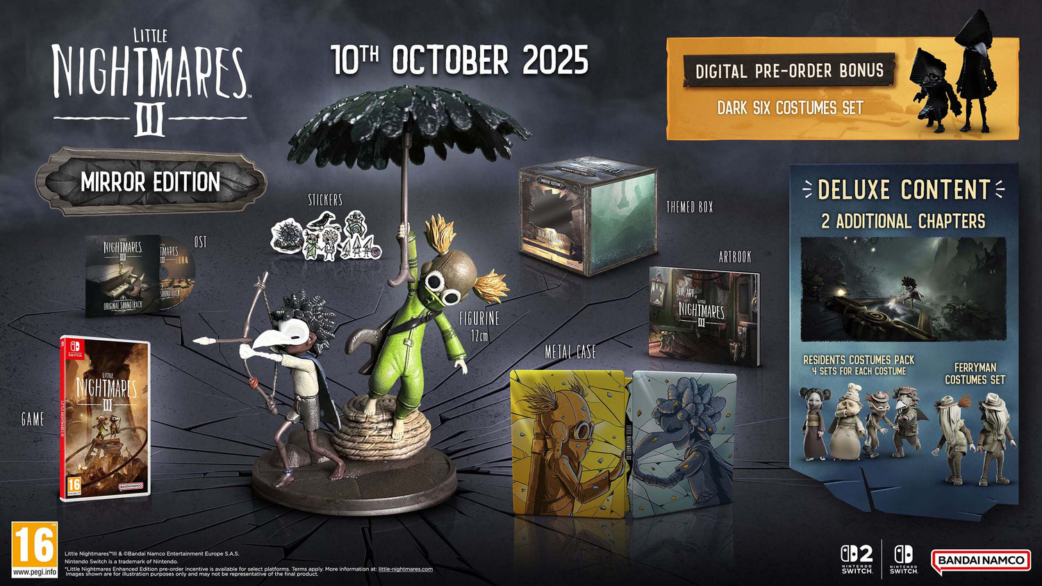 Little Nightmares III Mirror Edition - Switch